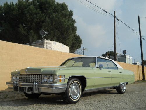 1974 cadillac sedan deville hardtop classic cruiser low reserve