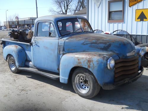 1953 chevy pickup truck 5 window deluxe rat rod