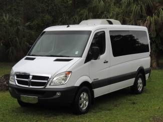 2008 dodge sprinter wagon 12 passenger 1 owner clean car fax florida van ac roof