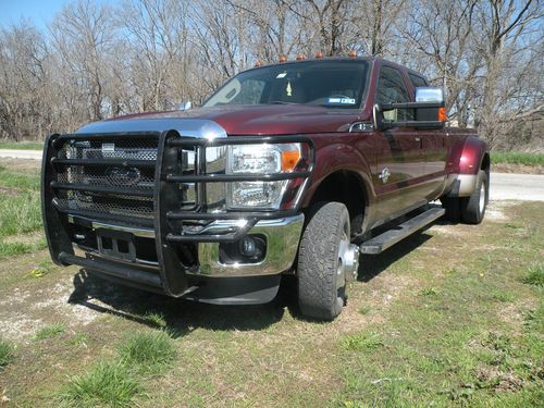 2011 ford f350 super duty crew cab lariat 4wd 6.7 powerstroke diesel