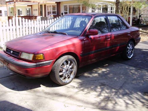 1993 mazda protege lx sedan 4-door 1.8l factory moonroof auto a/c 60k original