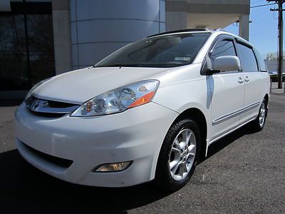 2006 toyota sienna limited minivan tv/dvd leather fully loaded clean no reserve!