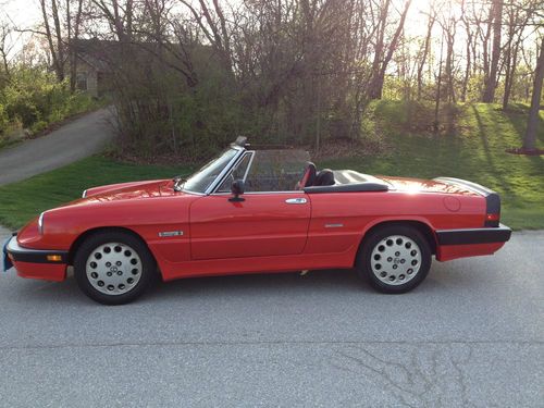 1986 alfa romeo spider quadrifoglio