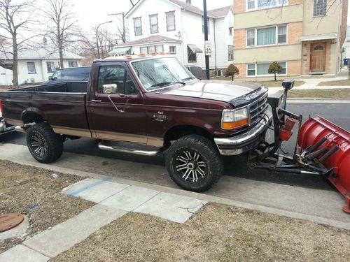 1995 ford f-350 special standard cab pickup 2-door 7.3l