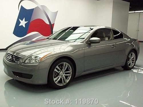 2008 infiniti g37 journey sunroof leather xenons 53k mi texas direct auto