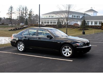 2006_bmw_750i_lux seats_prem sound_1 owner_ shades_nav_nice 750 li i 07 08 09