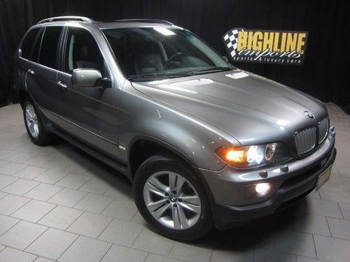2004 bmw x5 4.4i, 282-hp, pano roof, premium &amp; cold pkgs, ** only 61k miles **