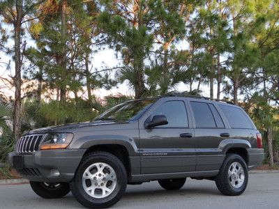 2000 jeep grand cherokee * no reserve * low miles one owner florida clean