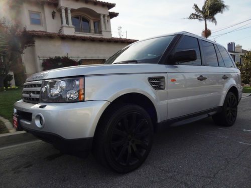 2008 land rover range rover sport sc supercharged clean carfax certified nr