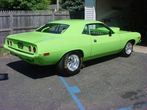 1973 plymouth cuda custom top of the line pro street