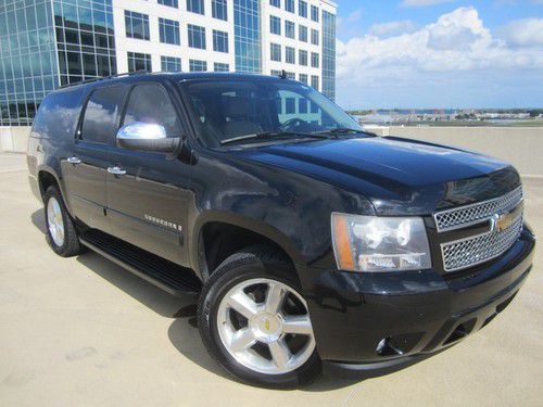 07 ltz suburban-6.0 engine- 20's-dvd- nav -back up camera- sunroof- 2nd row bkts