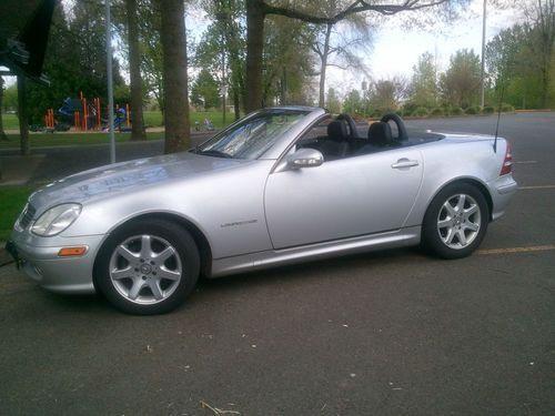 Fast, fun convertible with mercedes quality. you deserve a nice car!