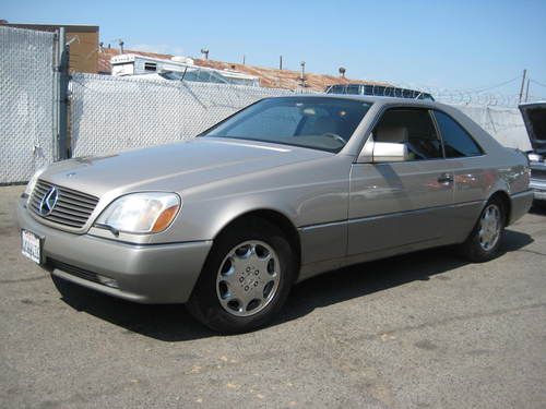 1995 mercedes cl500, no reserve