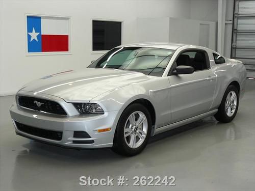 2013 ford mustang v6 automatic xenons spoiler only 8k! texas direct auto