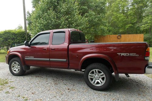 2004 toyota trundra 4x4 sr5 access cab truck no reserve.