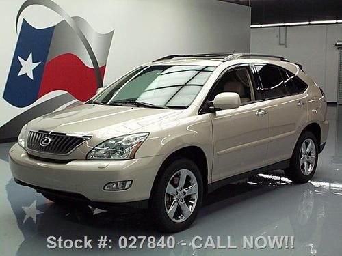 2008 lexus rx 350 sunroof cruise ctrl roof rack 60k mi texas direct auto