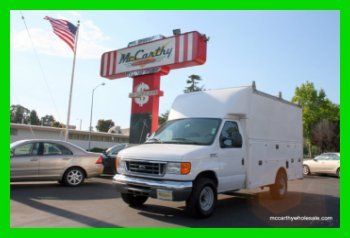 2007 ford e350 super duty cutaway van cab chassis e 350 14 ft