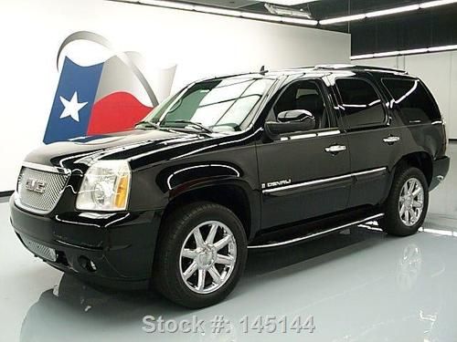 2007 gmc yukon denali awd 7-pass sunroof dvd 20's 69k texas direct auto