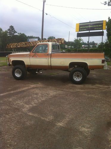 1979 3/4 ton 4x4 chevy newer 350/350