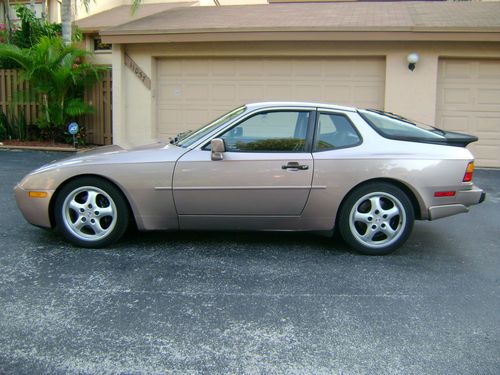 1987 porsche 944 turbo- sp. ordered color- 63000 mi- orig. in / out - exc. cond