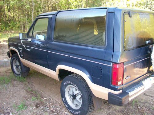 1984 ford bronco ii eddie bauer sport utility 2-door 2.8l