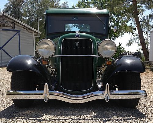 1934 ford pick-up all steel modern drivetrain turn key hot rod  " gets 30mpg"