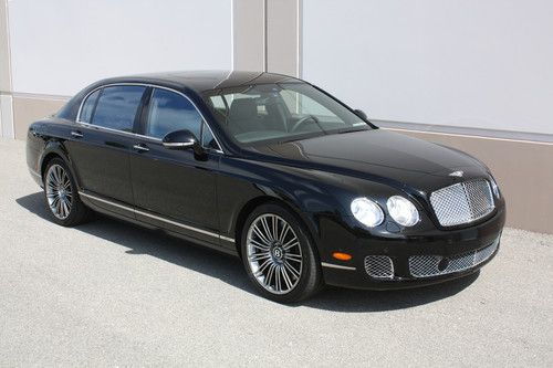 2012 bentley continental flying spur speed sedan 4-door 6.0l