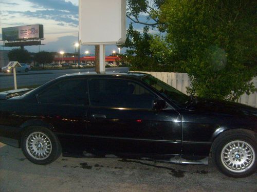 Bmw 3 series  black 2door sport , moonroof 1993 bmw 325is
