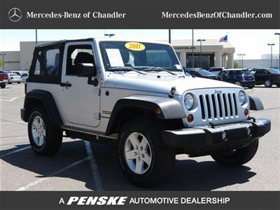 2011 jeep wrangler sport. call 480-421-4530