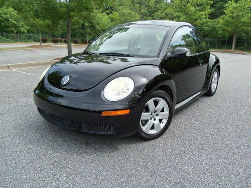 2007 vw new beetle - 5 spd man*leather*31mpg*cd*roof*alloy*htd seat 04 05 06 08