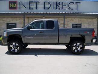 11 chevy 4wd ext cab 26k mi new lift tires rims net direct auto sales texas