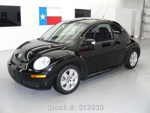 2007 volkswagen beetle 2.5 automatic black on black 26k texas direct auto