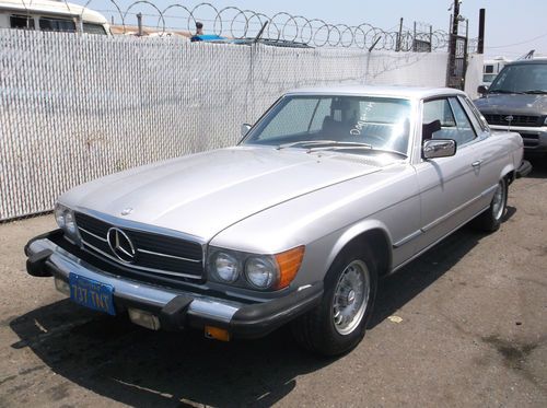 1977 mercedes 450slc, no reserve