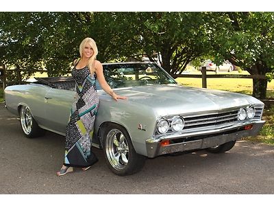 1967 chevy chevelle convertible big block 396 4 speed 12 bolt ps pdb video