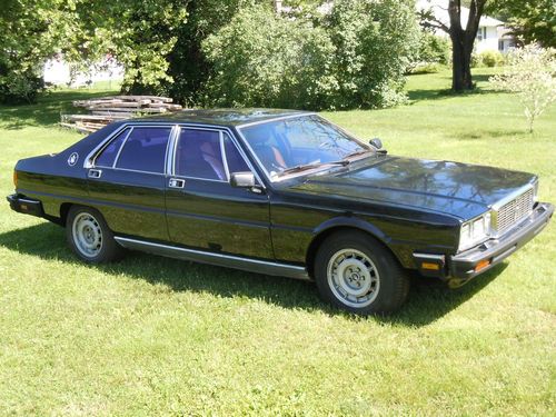 1986 maserati quattroporte  24,522 original miles