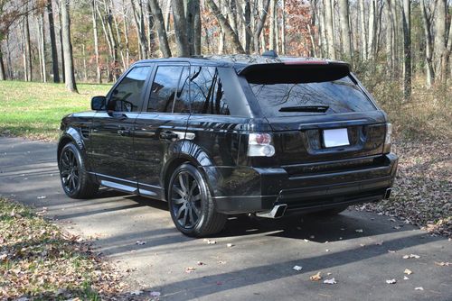 2006 range rover sport supercharged hst special edition