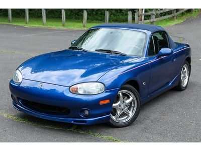 1999 mazda miata mx-5 10th anniversary convertible 52k miles florida car rare 6s