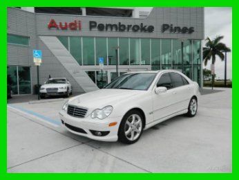 2007 c230 sport used 2.5l v6 24v automatic rwd sedan clean carfax mp3 white gray