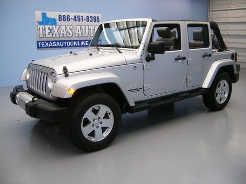 We finance!!!  2010 jeep wrangler unlimited sahara 4x4 hard top auto pwr windows