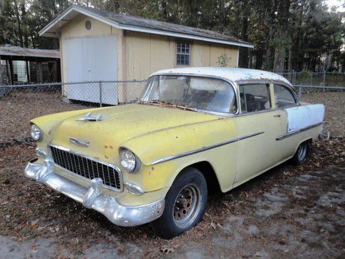 1955 chevrolet 2 door bel air sedan