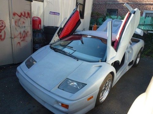 1986 pontiac fiero replica lamborghini diablo roadster 90% complete