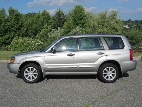 2005 subaru forester xs huge panoramic sunroof runs 100%