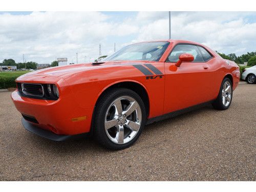 2010 dodge challenger 5.7 hemi r/t hemi orange 2k miles 1 owner leather finance