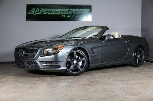 2013 mercedes sl550, $121k sticker, lowered, carbon fiber wing! we finance!