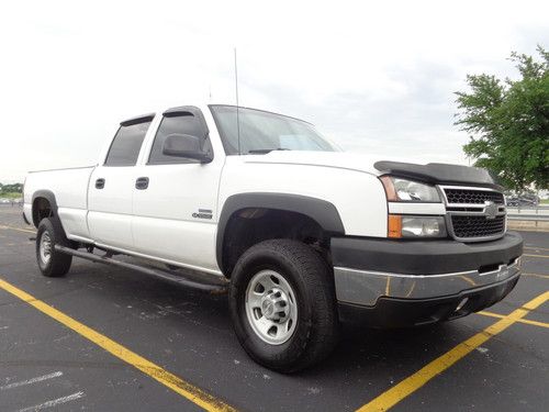 1 owner tx no rust 07 chevy 3500 duramax crew cab 2wd allison powr runs like new