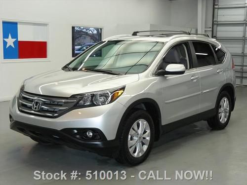 2012 honda cr-v ex-l leather sunroof nav rear cam 6k mi texas direct auto