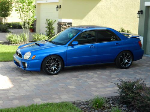 2002 subaru impreza wrx sedan with sti add ons