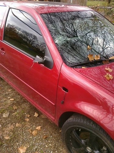 2002 Volkswagen Golf GTI 1.8T Hatchback 2-Door 1.8L SALVAGE TITLE 95% FIXED, US $3,000.00, image 3