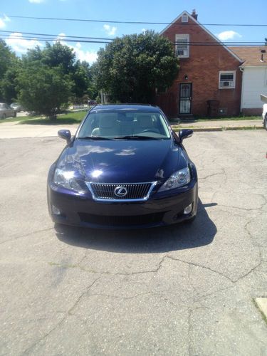 2010 lexus is250 base sedan 4-door 2.5l