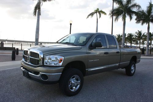 2006 dodge ram 2500 4x4 laramie crew cab pickup 4-door 5.9l diesel 66,000 miles